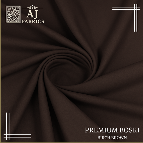 Birch Brown Premium Boski Wash & Wear – High-Class Fabric